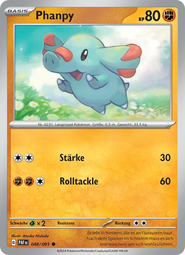 Phanpy (Paldeas Schicksale #048/91)