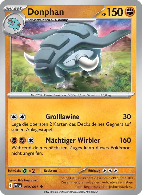 Donphan (Paldeas Schicksale #049/91)