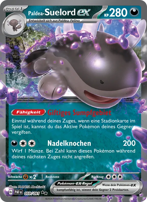 Paldea-Suelord-ex (Paldeas Schicksale #059/91)