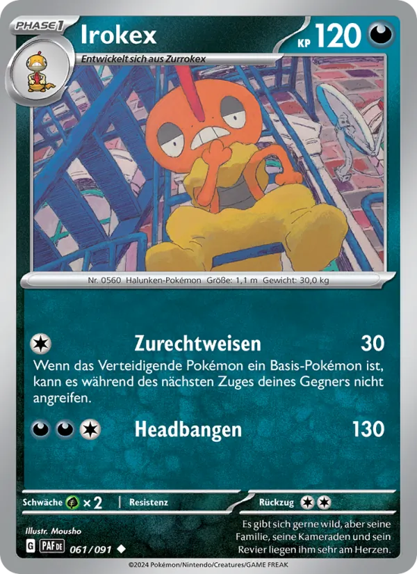 Irokex (Paldeas Schicksale #061/91)