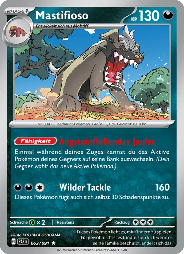 Mastifioso (Paldeas Schicksale #063/91)