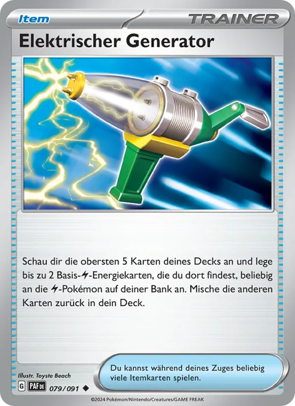 Elektrischer Generator (Paldeas Schicksale #079/91)