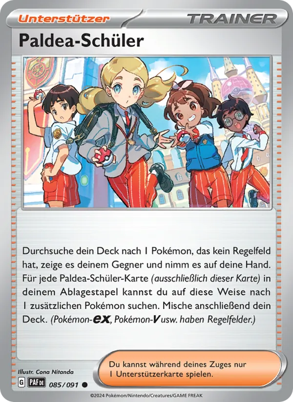 Paldea-Schüler (Paldeas Schicksale #085/91)