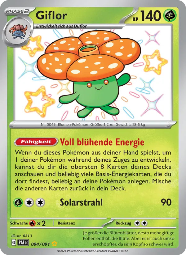 Giflor (Paldean Fates #094/91)