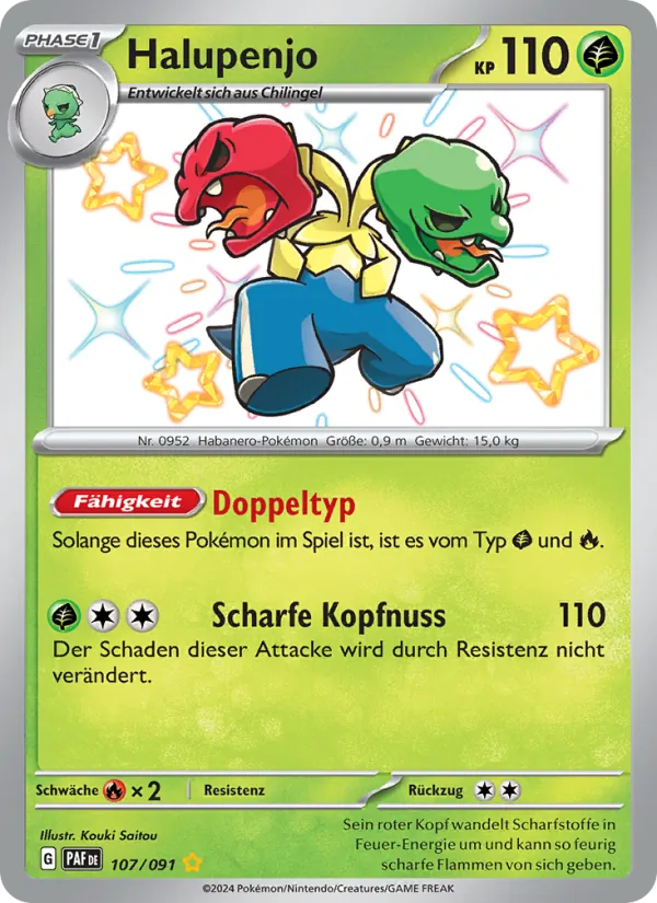 Halupenjo (Paldean Fates #107/91)