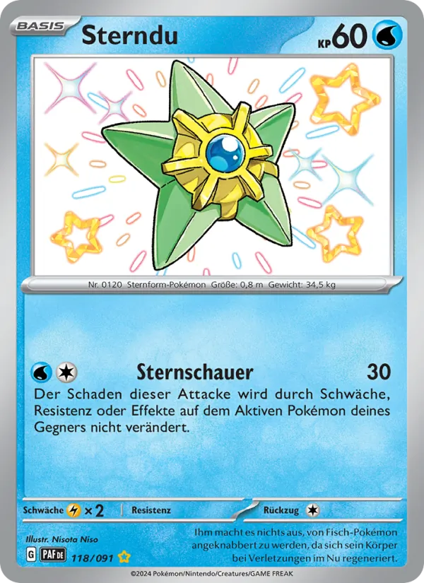 Sterndu (Paldean Fates #118/91)