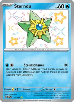 Sterndu (Paldeas Schicksale #118/91)
