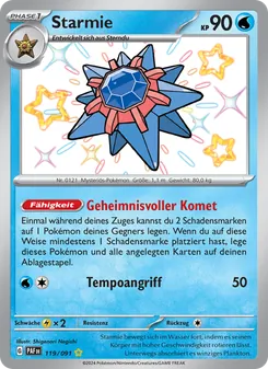 Starmie (Paldeas Schicksale #119/91)