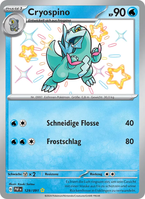 Cryospino (Paldeas Schicksale #129/91)