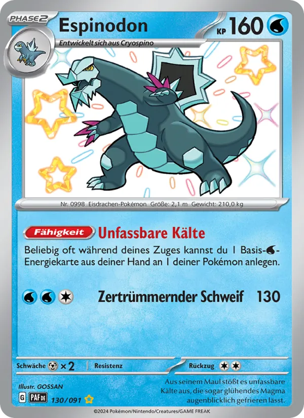 Espinodon (Paldeas Schicksale #130/91)