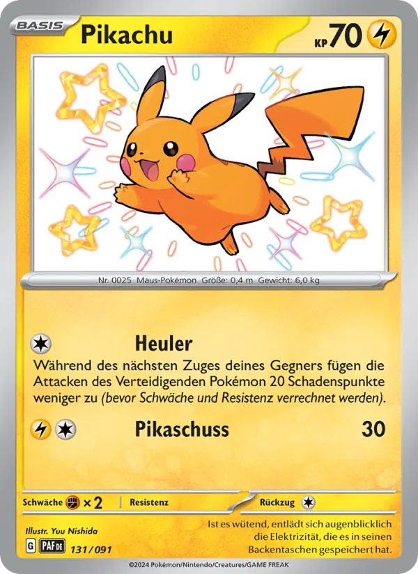 Pikachu (Paldeas Schicksale #131/91)