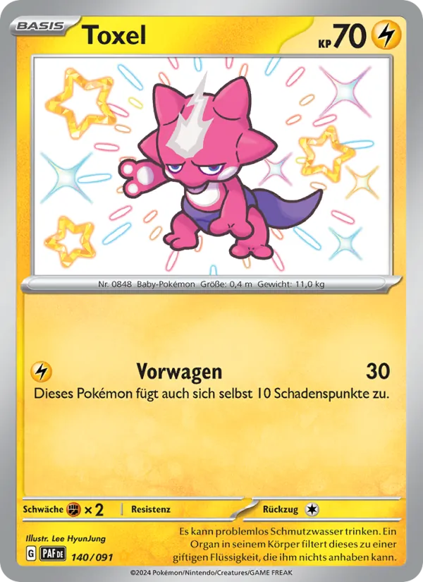 Toxel (Paldean Fates #140/91)