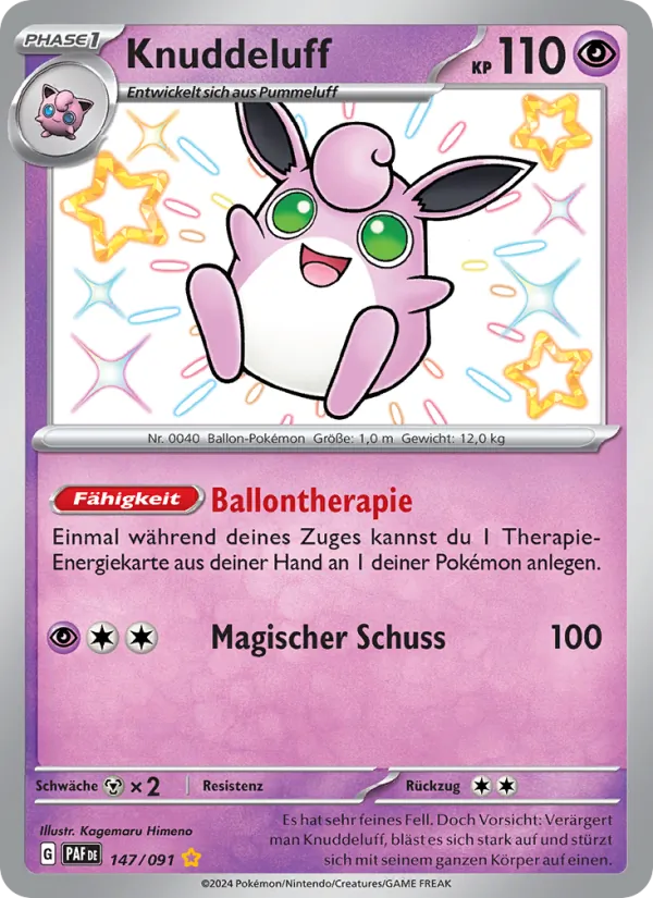 Knuddeluff (Paldeas Schicksale #147/91)