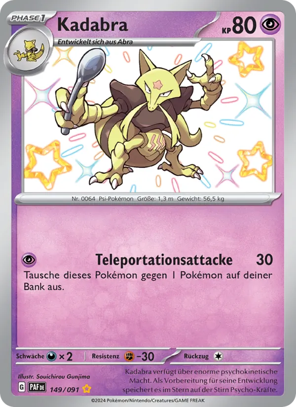 Kadabra (Paldeas Schicksale #149/91)