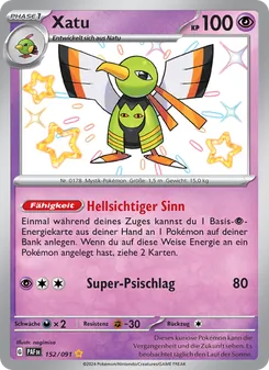Xatu (Paldeas Schicksale #152/91)