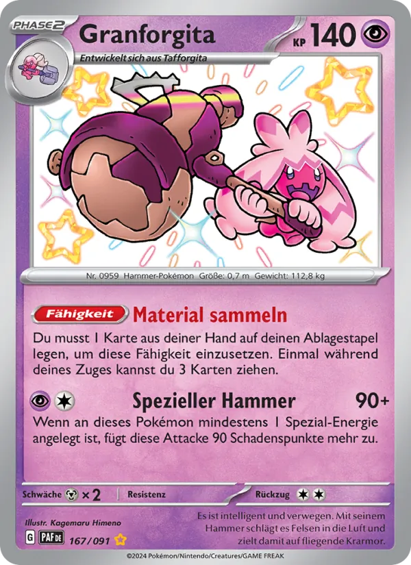 Granforgita (Paldeas Schicksale #167/91)