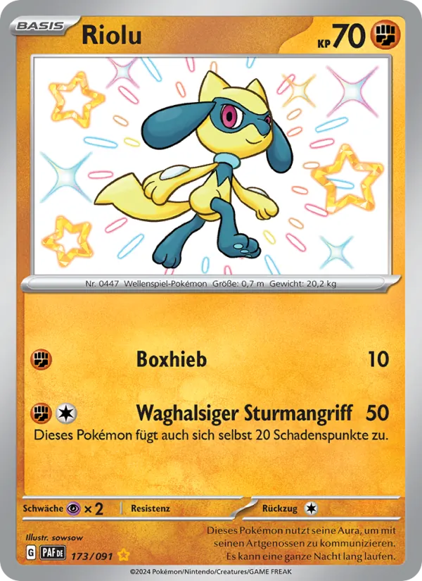 Riolu (Paldeas Schicksale #173/91)