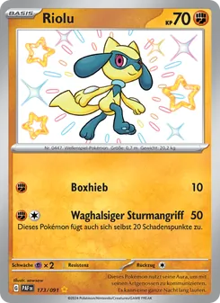 Riolu (Paldeas Schicksale #173/91)