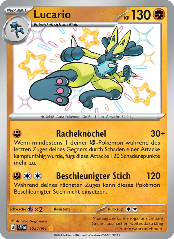 Lucario (Paldeas Schicksale #174/91)