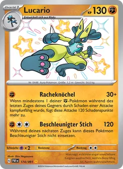 Lucario (Paldeas Schicksale #174/91)
