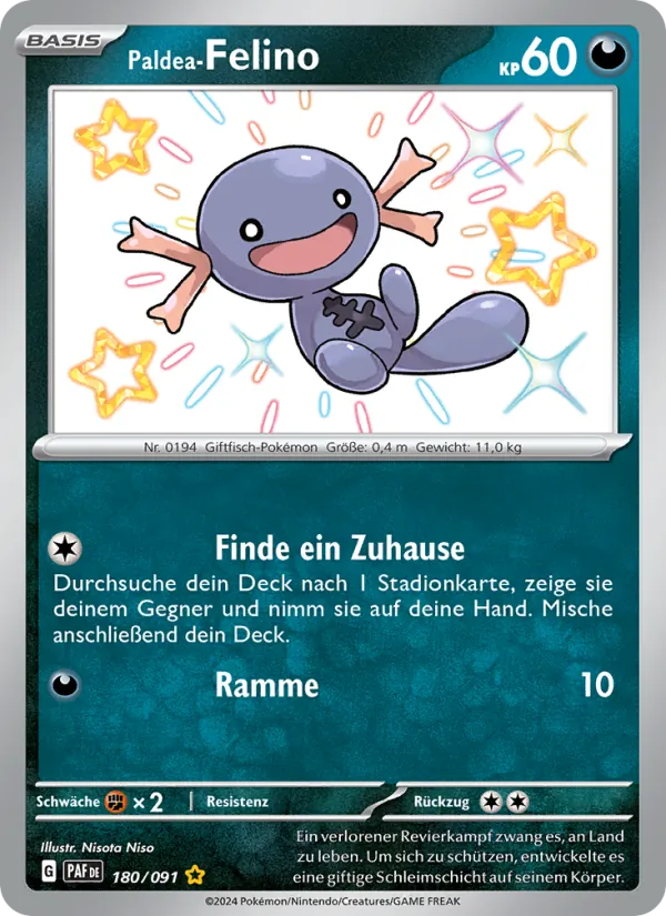 Paldea-Felino (Paldeas Schicksale #180/91)