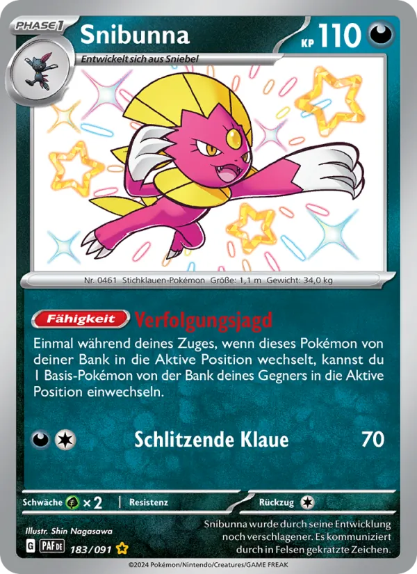 Snibunna (Paldeas Schicksale #183/91)