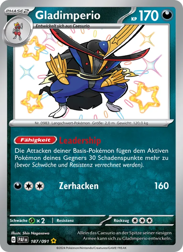 Gladimperio (Paldeas Schicksale #187/91)