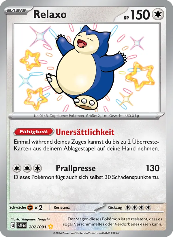 Relaxo (Paldeas Schicksale #202/91)