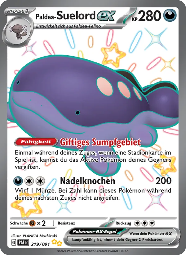 Paldea-Suelord-ex (Paldeas Schicksale #219/91)