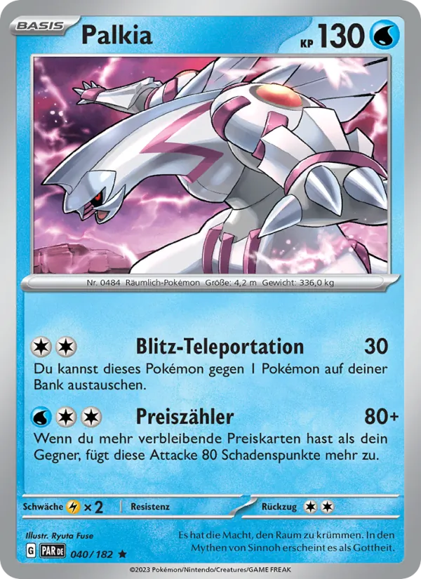 Palkia (Paradoxrift #040/182)