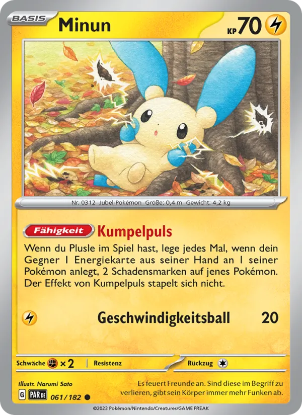 Minun (Paradox Rift #061/182)