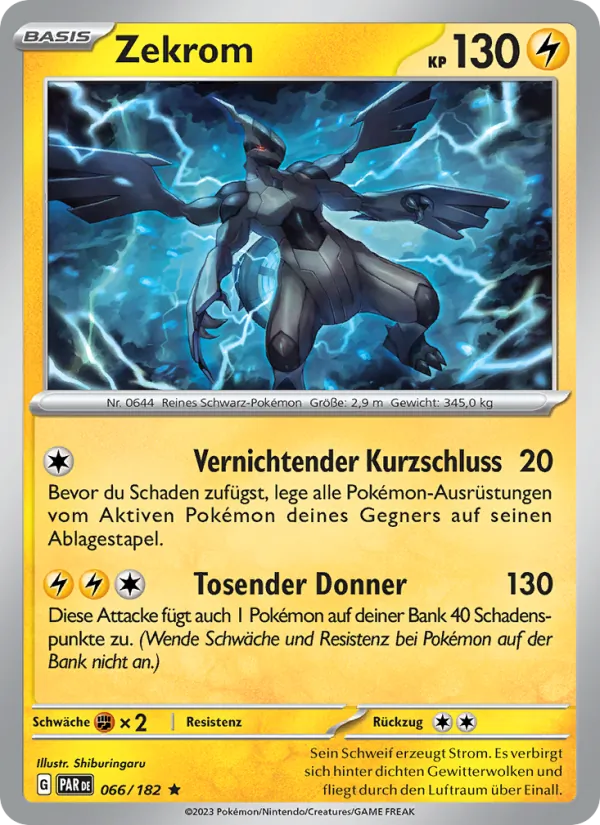 Zekrom (Paradoxrift #066/182)
