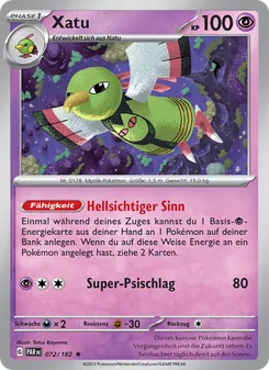 Xatu (Paradoxrift #072/182)
