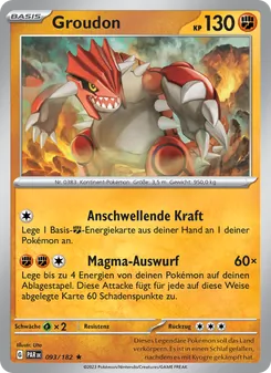 Groudon (Paradoxrift #093/182)