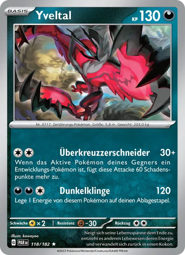 Yveltal (Paradoxrift #118/182)