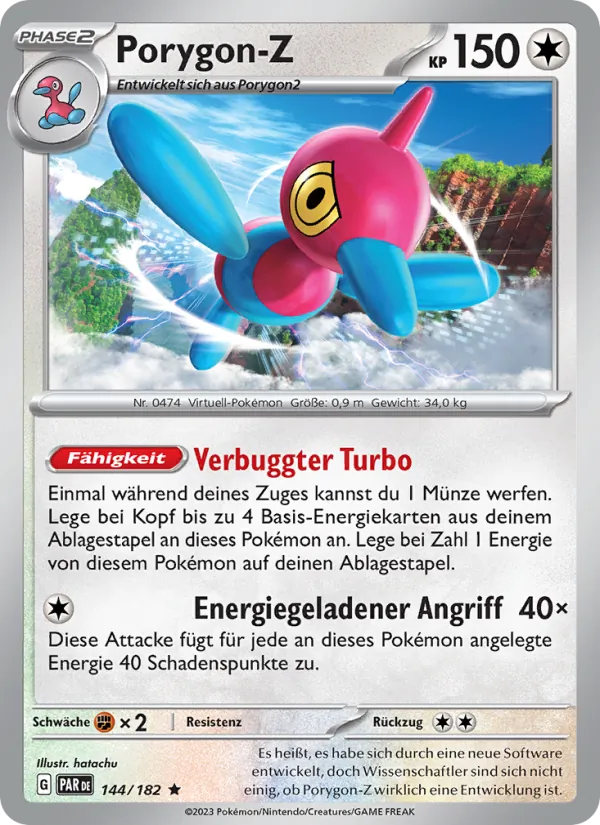 Porygon-Z (Paradox Rift #144/182)