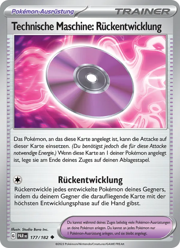Technische Maschine: Rückentwicklung (Paradoxrift #177/182)