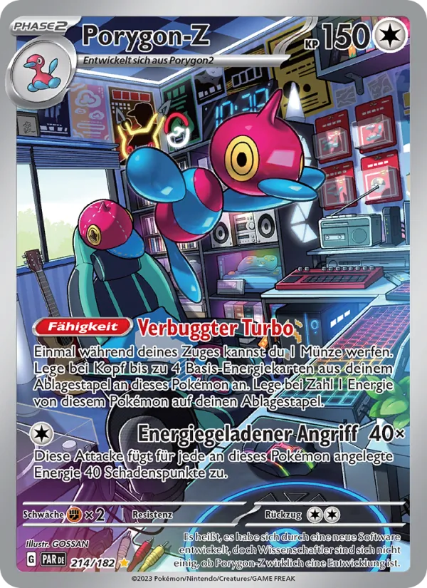 Porygon-Z (Paradoxrift #214/182)