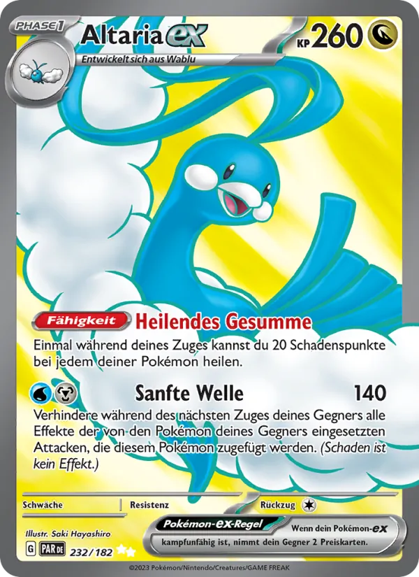 Altaria-ex (Paradox Rift #232/182)