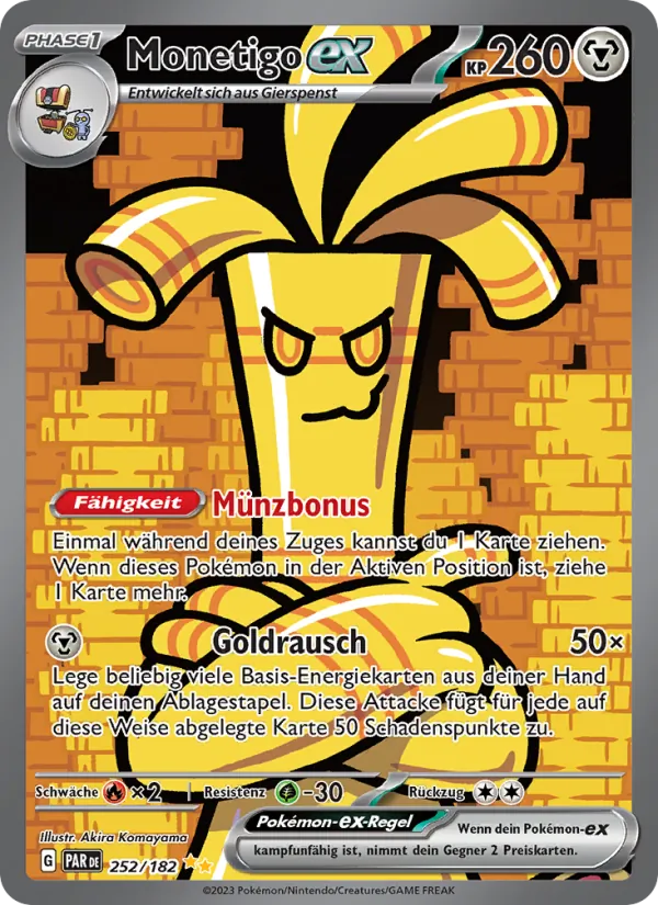 Monetigo-ex (Paradoxrift #252/182)
