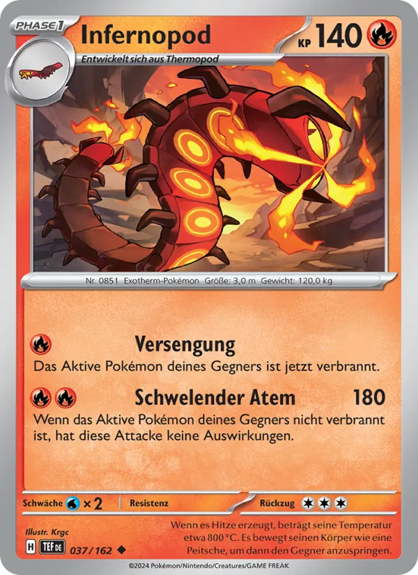 Infernopod (Gewalten der Zeit #037/162)