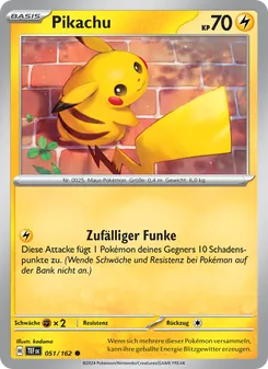 Pikachu (Gewalten der Zeit #051/162)