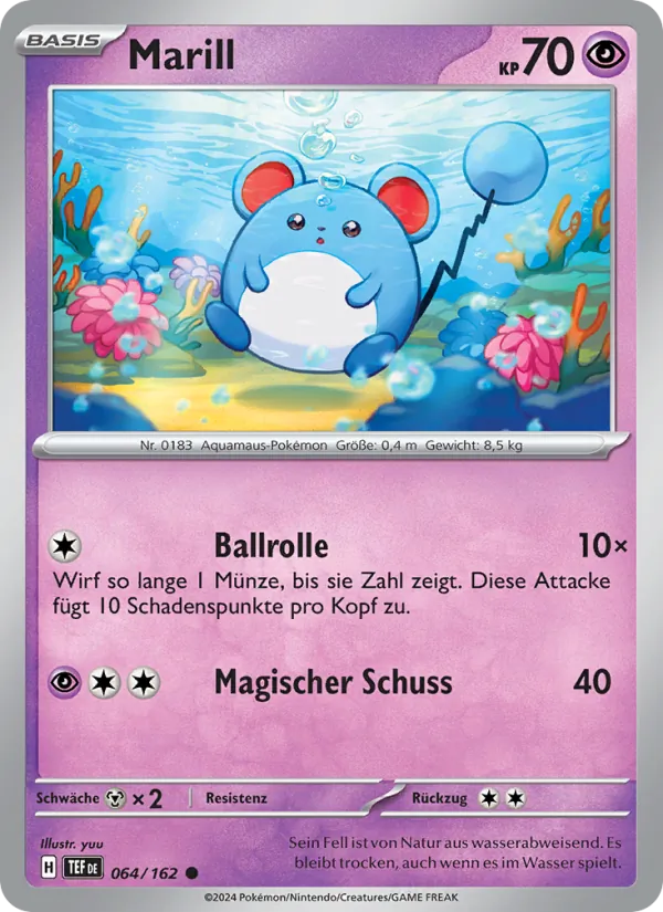Marill (Gewalten der Zeit #064/162)