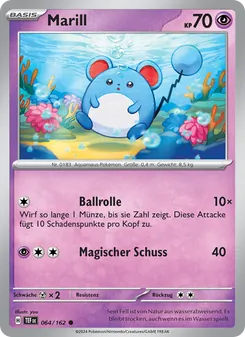 Marill (Gewalten der Zeit #064/162)