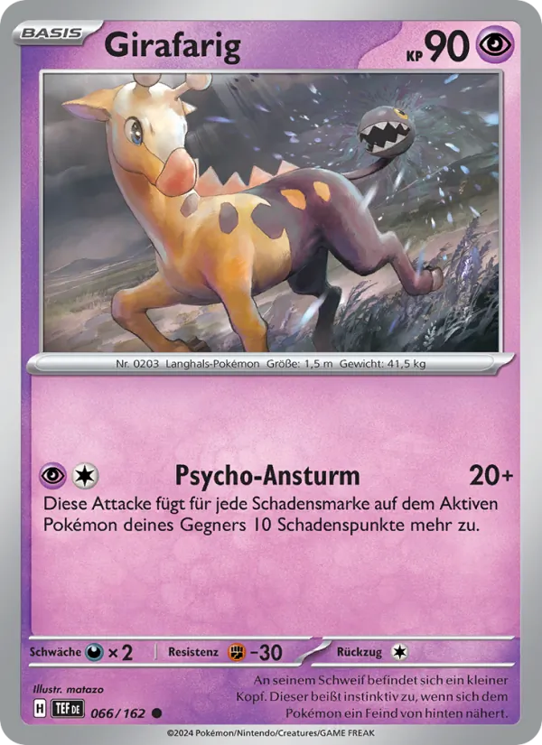 Girafarig (Temporal Forces #066/162)