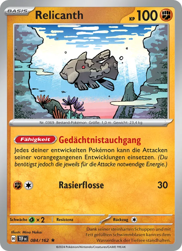 Relicanth (Temporal Forces #084/162)