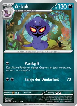 Arbok (Gewalten der Zeit #101/162)