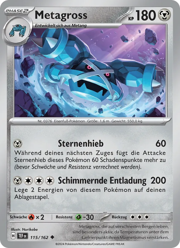 Metagross (Gewalten der Zeit #115/162)