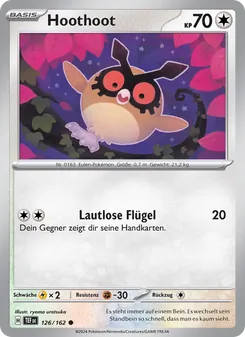 Hoothoot (Gewalten der Zeit #126/162)