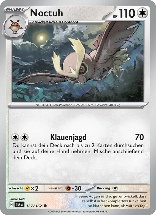 Noctuh (Temporal Forces #127/162)